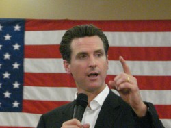 Gavin Newsom Drops Out