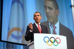Obama Addresses IOC