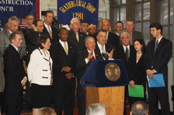 Mayor Bloomberg Announces PLA with the Building Trades