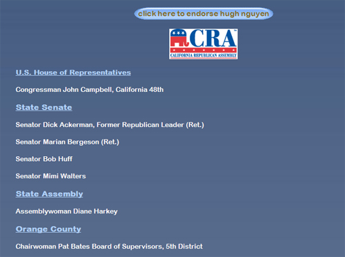 Hugh Endorsements Chair Bates
