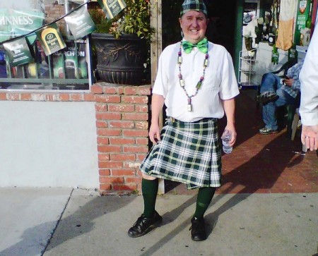 Leprechaun Mayor Gary Monahan